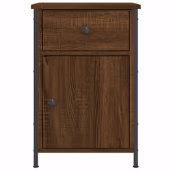 VidaXL 825912 Table de nuit et table de chevet Chêne - Vue supplémentaire 6