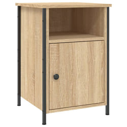 VidaXL 825915 Table de nuit et table de chevet Chêne