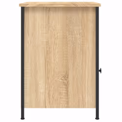 VidaXL 825915 Table de nuit et table de chevet Chêne - Vue supplémentaire 7