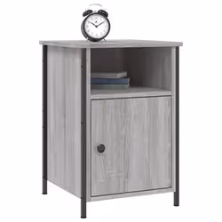 VidaXL 825919 Table de nuit et table de chevet Chêne - Vue supplémentaire 3