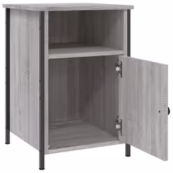 VidaXL 825919 Table de nuit et table de chevet Chêne - Vue supplémentaire 6