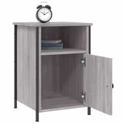 VidaXL 825920 Table de nuit et table de chevet Chêne - Vue supplémentaire 4