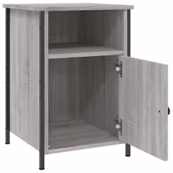 VidaXL 825920 Table de nuit et table de chevet Chêne - Vue supplémentaire 7