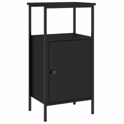 VidaXL 825923, Noir, Fer, Bois, 410 mm, 310 mm, 800 mm, 1 pièce(s)