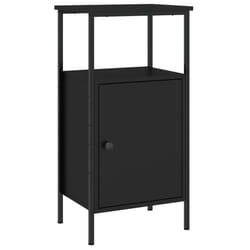 VidaXL 825923 Table de nuit et table de chevet Noir