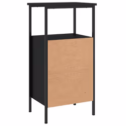 VidaXL 825923 Table de nuit et table de chevet Noir - Vue supplémentaire 8