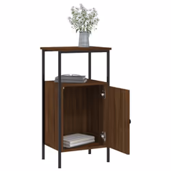VidaXL 825931 Table de nuit et table de chevet Chêne - Vue supplémentaire 4