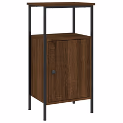VidaXL 825932 Table de nuit et table de chevet Chêne - Vue supplémentaire 5
