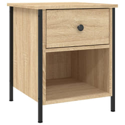 VidaXL 825935 Table de nuit et table de chevet Chêne