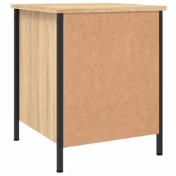 VidaXL 825935 Table de nuit et table de chevet Chêne - Vue supplémentaire 8