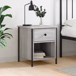 VidaXL 825939 Table de nuit et table de chevet