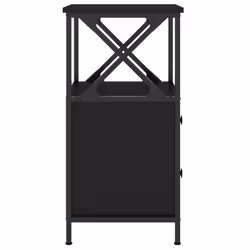 VidaXL 825943 Table de nuit et table de chevet Noir - Vue supplémentaire 7