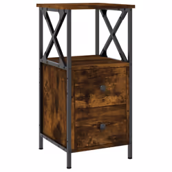 VidaXL 825947, Chêne, Fer, Bois, 340 mm, 355 mm, 700 mm, 1 pièce(s)