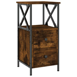 VidaXL 825947 Table de nuit et table de chevet Chêne