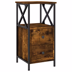 VidaXL 825948 Table de nuit et table de chevet Chêne