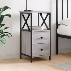 VidaXL 825950 Table de nuit et table de chevet