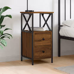 VidaXL 825951 Table de nuit et table de chevet