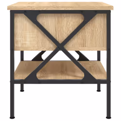 VidaXL 825955 Table de nuit et table de chevet Chêne - Vue supplémentaire 7