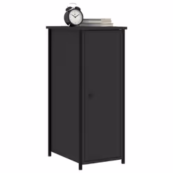 VidaXL 825964 Table de nuit et table de chevet Noir