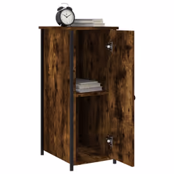VidaXL 825967 Table de nuit et table de chevet Chêne - Vue supplémentaire 4