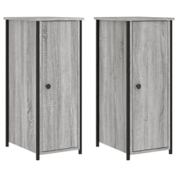 VidaXL 825970 Table de nuit et table de chevet Chêne