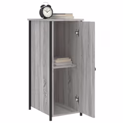 VidaXL 825970 Table de nuit et table de chevet Chêne - Vue supplémentaire 4