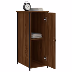 VidaXL 825971 Table de nuit et table de chevet Chêne - Vue supplémentaire 4