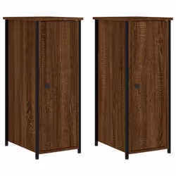 VidaXL 825972, Chêne, Fer, Bois, 320 mm, 420 mm, 800 mm, 2 pièce(s)