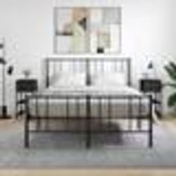 vidaXL Tables de chevet 2 pcs noir 34x36x70 cm bois d’ingénierie