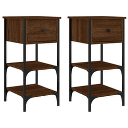VidaXL 825982 Table de nuit et table de chevet