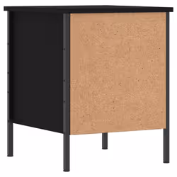 VidaXL 825983 Table de nuit et table de chevet Noir - Vue supplémentaire 6