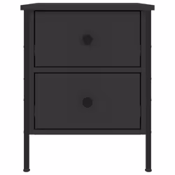 VidaXL 825984 Table de nuit et table de chevet Noir - Vue supplémentaire 6