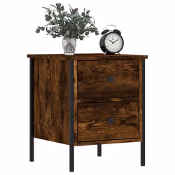 VidaXL 825987 Table de nuit et table de chevet Chêne