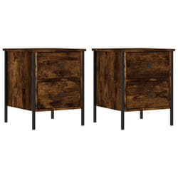 VidaXL 825988 Table de nuit et table de chevet Chêne