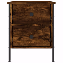 VidaXL 825988 Table de nuit et table de chevet Chêne - Vue supplémentaire 6