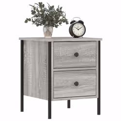 VidaXL 825989 Table de nuit et table de chevet Chêne