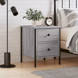 VidaXL 825990 Table de nuit et table de chevet Chêne