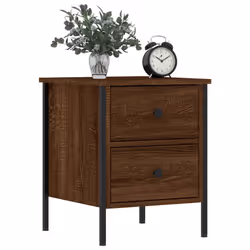 VidaXL 825992 Table de nuit et table de chevet Chêne