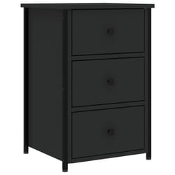 VidaXL 825993 Table de nuit et table de chevet Noir