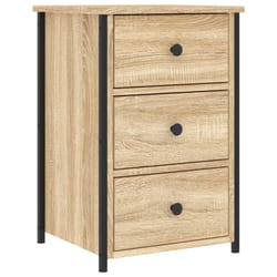 VidaXL 825995 Table de nuit et table de chevet Chêne