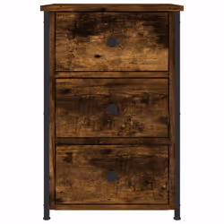 VidaXL 825997 Table de nuit et table de chevet Chêne - Vue supplémentaire 5