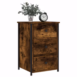 VidaXL 825998 Table de nuit et table de chevet Chêne