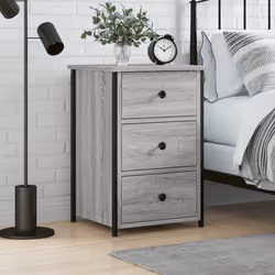 VidaXL 825999 Table de nuit et table de chevet Chêne