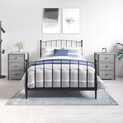VidaXL 826000 Table de nuit et table de chevet Chêne - Vue supplémentaire 2