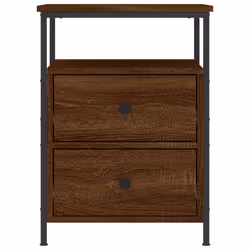 VidaXL 826011 Table de nuit et table de chevet Chêne - Vue supplémentaire 5