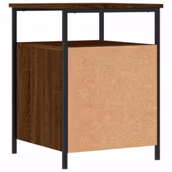 VidaXL 826011 Table de nuit et table de chevet Chêne - Vue supplémentaire 8