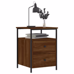 VidaXL 826012 Table de nuit et table de chevet Chêne