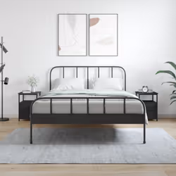 Ces tables de chevet au style industriel sont un supplément intemporel à votre décoration intérieure. Matériau durable : le b ...