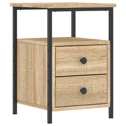 VidaXL 826015 Table de nuit et table de chevet Chêne