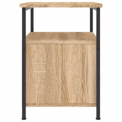 VidaXL 826016 Table de nuit et table de chevet Chêne - Vue supplémentaire 8